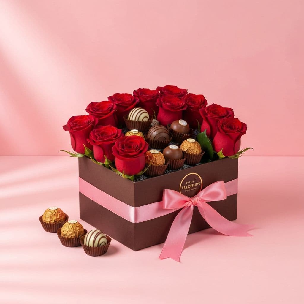 Çikolata & Gül Kombinasyonları